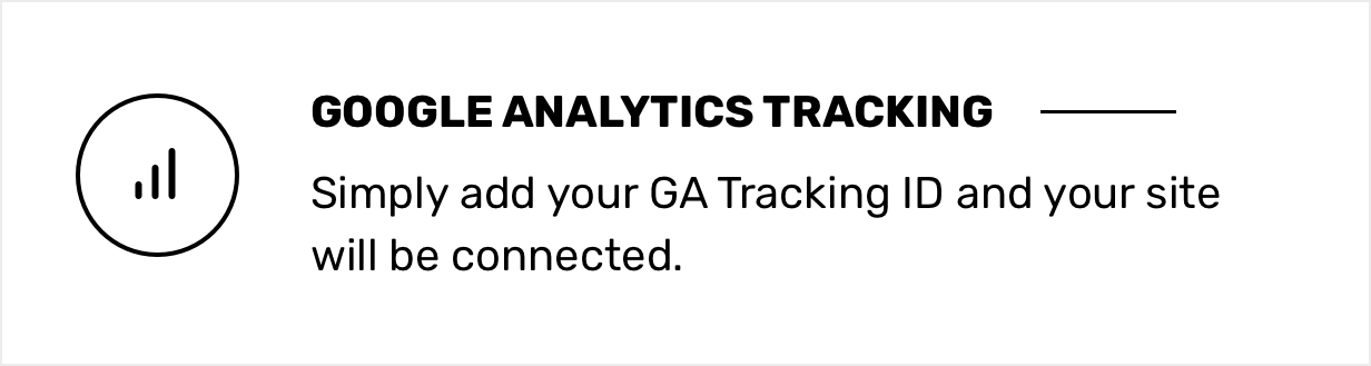 Google analytics tracking