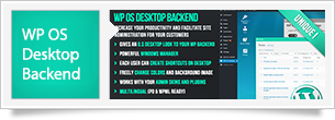 WP OS Desktop Backend - More than a WordPress Admin Theme - 8