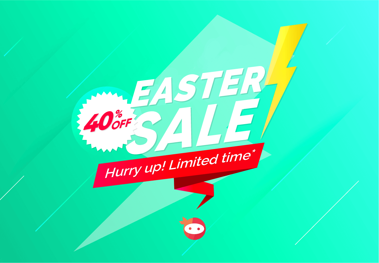 WhatsApp Easter Sale 40%