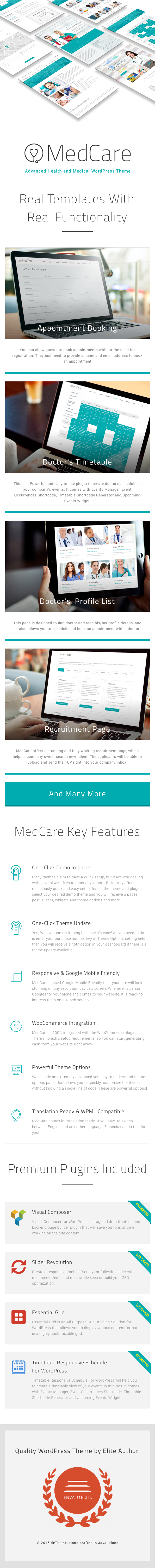 MedCare - Advanced Health & Medical WordPress Theme - 1