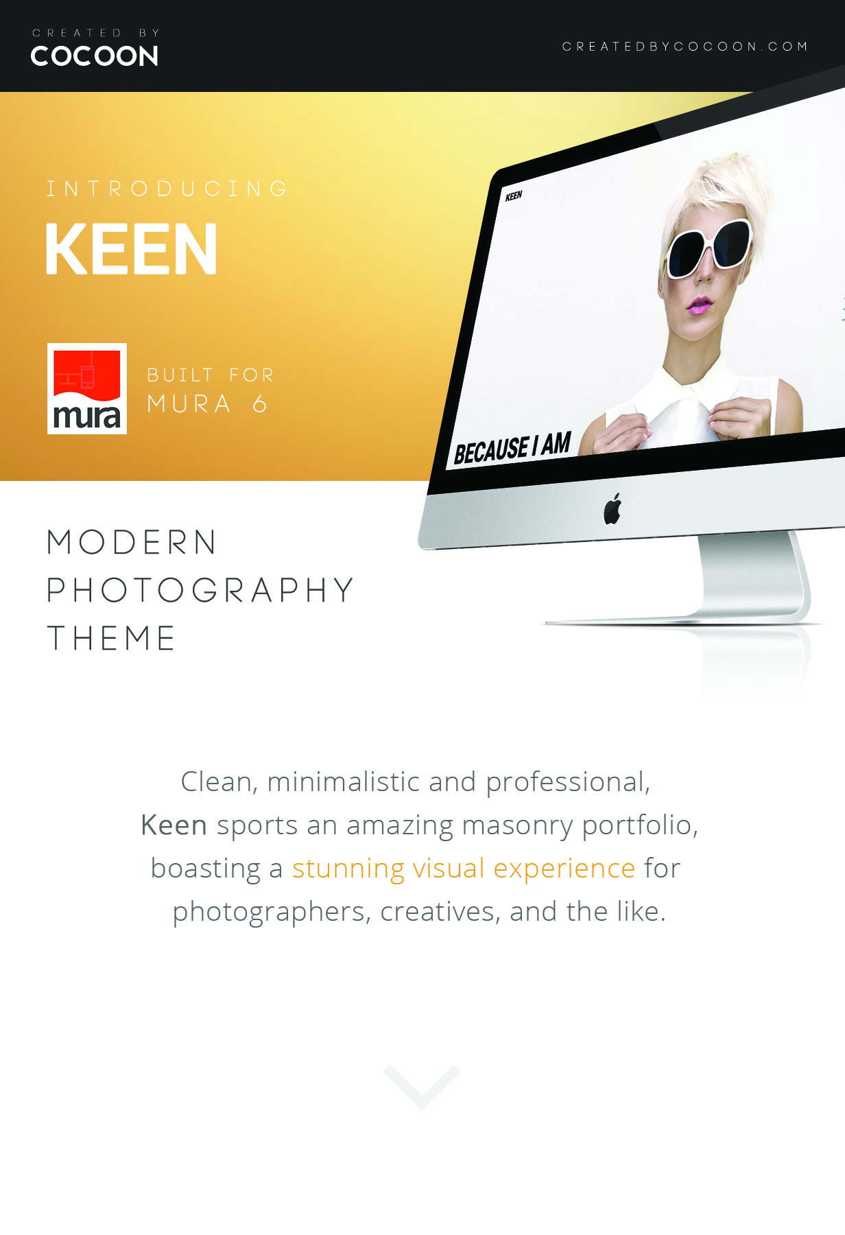 Keen - Minimalistic Modern Photography Mura Theme - 1