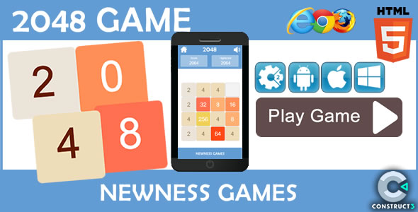 2048 NG - HTML5 Game (CAPX)