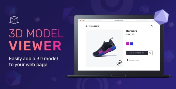 3D Model Viewer WordPress - WooCommerce Plugin