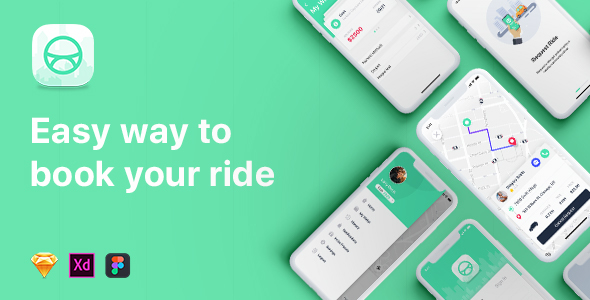 ABER - Taxi UI Kit for Mobile App