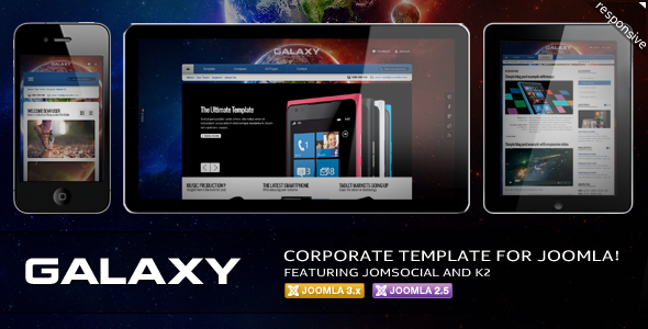 Motion Corporate Template for Joomla! - 3