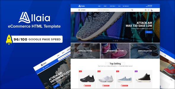 Allaia - eCommerce HTML Template