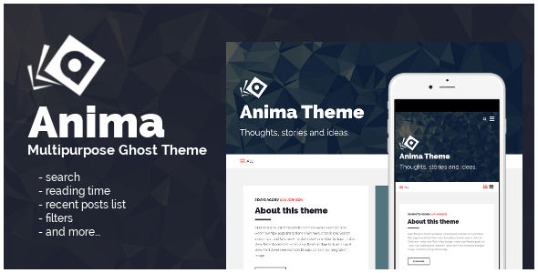 Anima: Multipurpose Ghost Theme