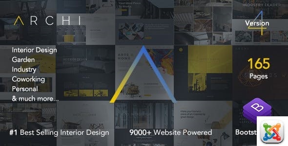 Archi - Premium Interior Design Joomla Template