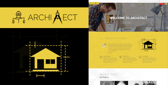 Architect - Responsive Architecture WordPress Theme