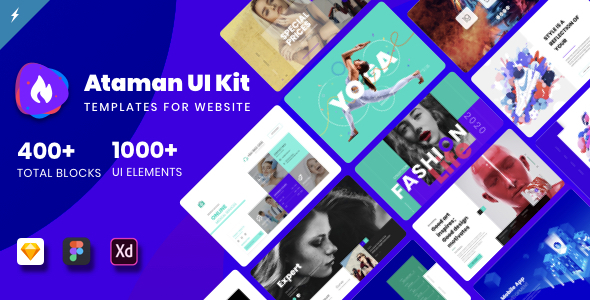 Ataman UI Kit - Templates For Website