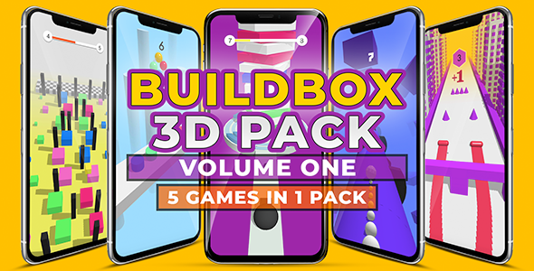 BUILDBOX 3D PACK - 5 in 1 - Volume One