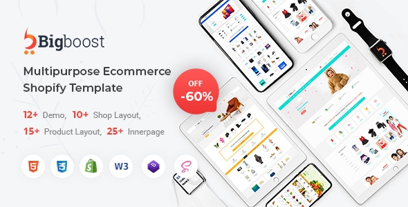 BigBoost - eCommerce HTML Template