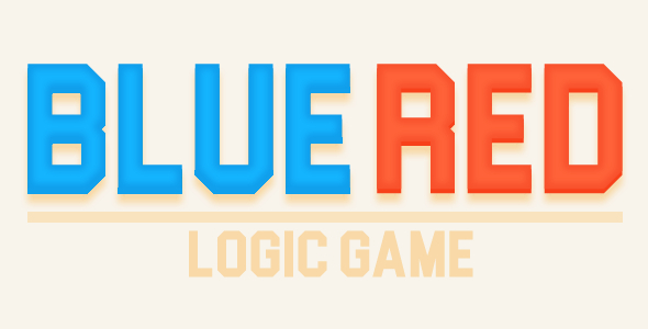 Bluered logic game - HTML5 Game + Mobile Version! (Construct 3 / Construct 2 / CAPX)