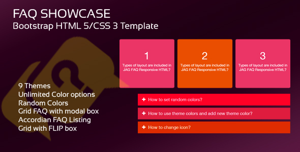 Bootstrap FAQ Showcase