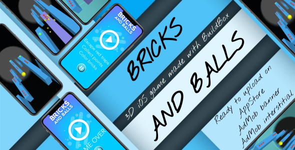 'Bricks and Balls' - iOS full 3D game