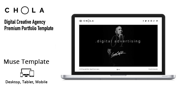 CHOLA - Digital Creative Agency Muse Template