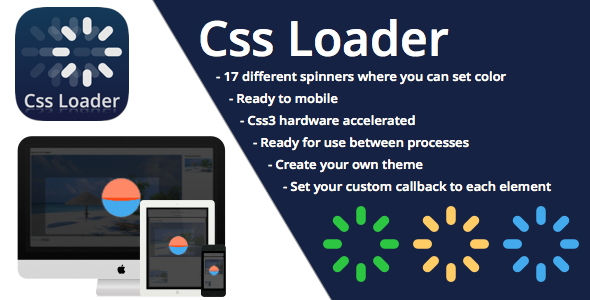 CSS3 Loader and Preloader