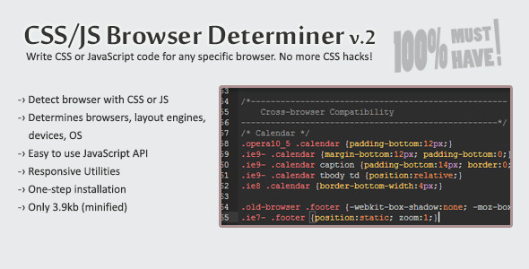 CSS/JS Browser Determiner