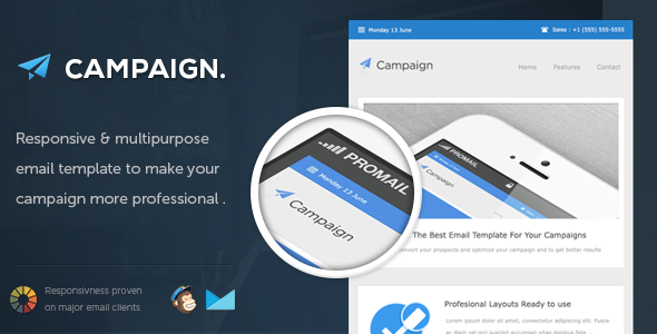 Campaigner - Responsive Email Template