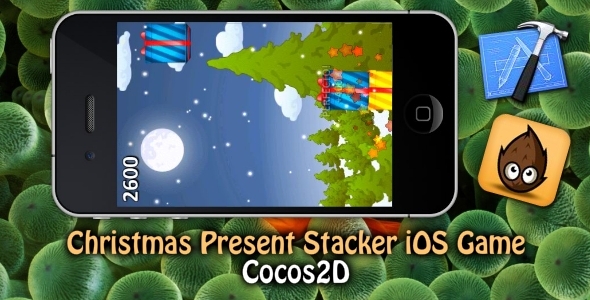 Christmas Present Stacker iOS Game - Cocos2D