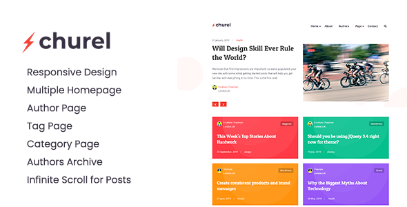 Churel - Modern and Powerful Jekyll Blog Theme