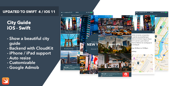 City Guide - iOS Swift App