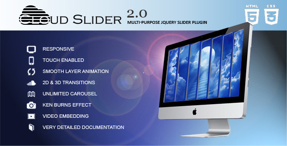 Cloud Slider - Responsive jQuery Slider Plugin