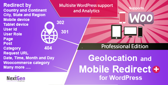 Country and Mobile Redirect for WordPress - Professional Edition