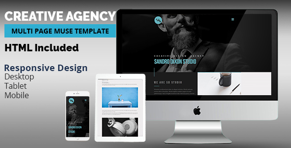 Creative Agency Muse Template