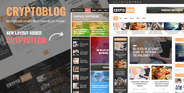 Cryptoblog - Responsive Mag/Blog WordPress Theme