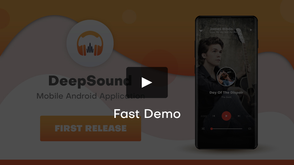 DeepSound Android- Mobile Sound & Music Sharing Platform Mobile Android Application - 2