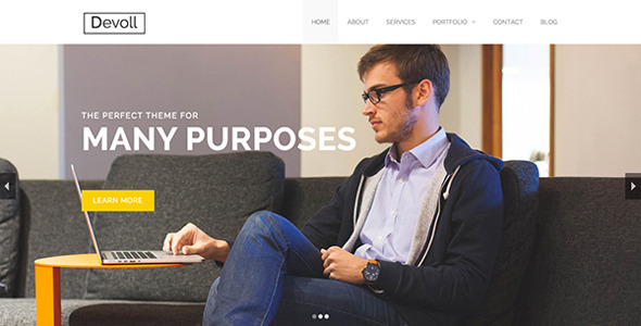 Devoll - Multi-Purpose Theme powered by Jekyll