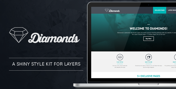 Diamonds - Flat Style kit for Layers