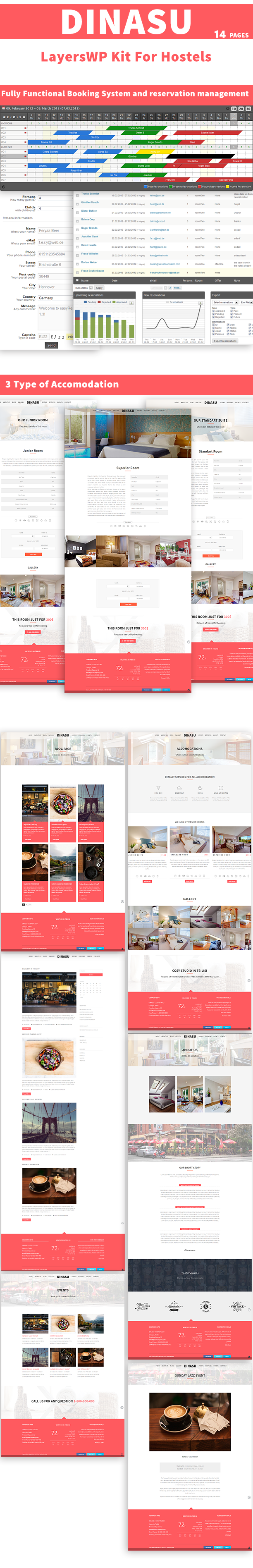 Dinasu – LayersWP Style Kit for Hotels - 2