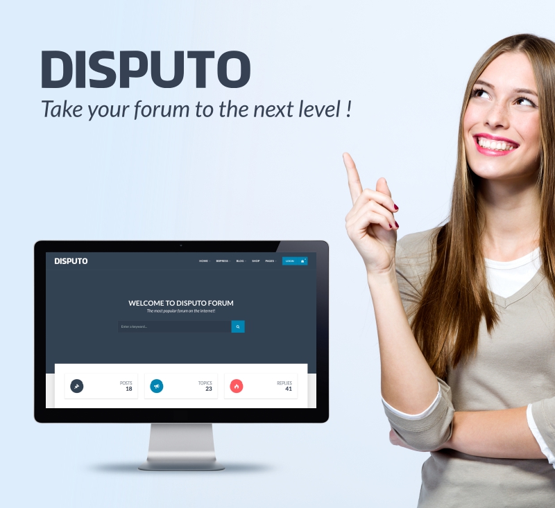 Disputo bbPress theme