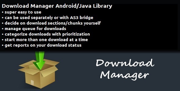 Download Manager Android/Java Library