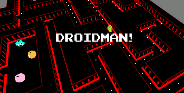 Droidman 3D - 3D Game with Admob