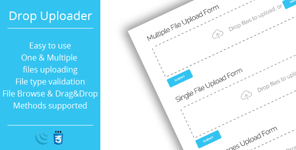 Drop Uploader - Drag&Drop Javascript File Uploader