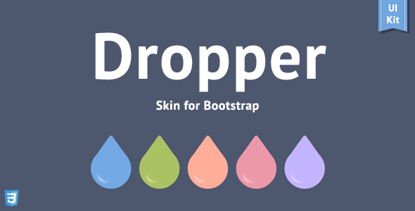 Dropper - Bootstrap Skin