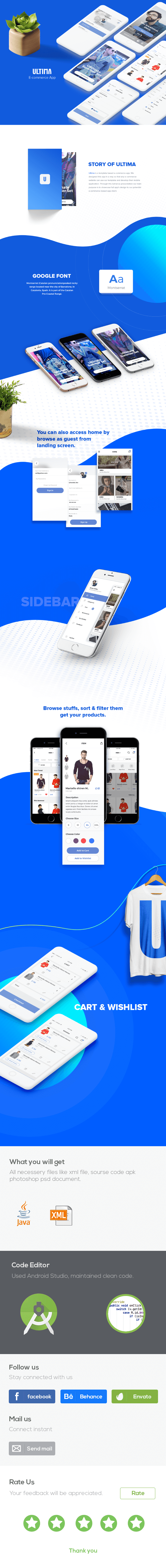 EFashion - Ecommerce Android App Template - 1
