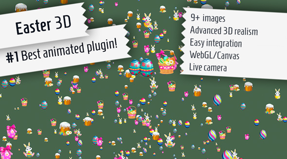 Easter 3D - Plugin for WordPress