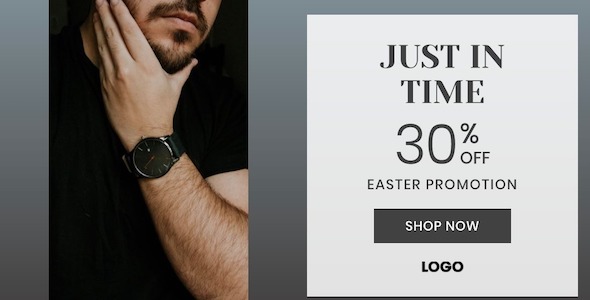 Easter Product (Watch) Sale Ad Banner set