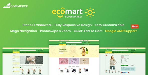 EcoMart - Responsive BigCommerce Theme