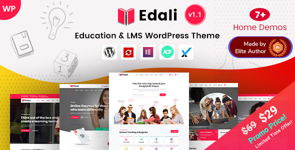 Edali - Education & LMS WordPress Theme