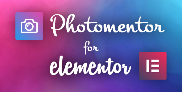 Elementor Photography and Gallery Addons - Photomentor