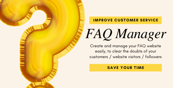 FAQ Manager- Create, Share, Manage FAQ Web App