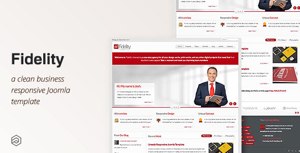 Fidelity - Responsive Business Joomla Template