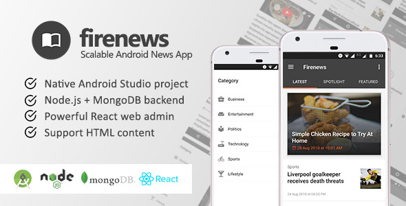 Firenews - Android News App
