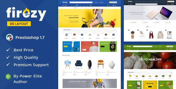 Firezy - Responsive Prestashop 1.7 Theme