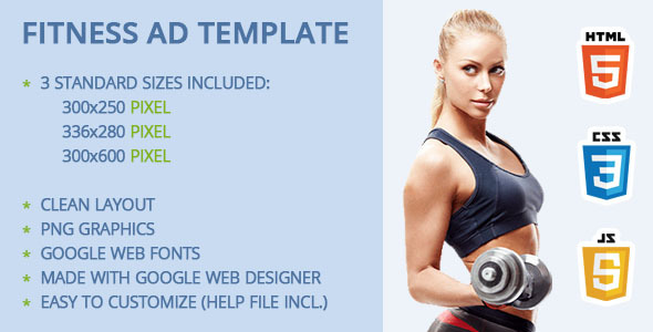 Fitness Ad Template